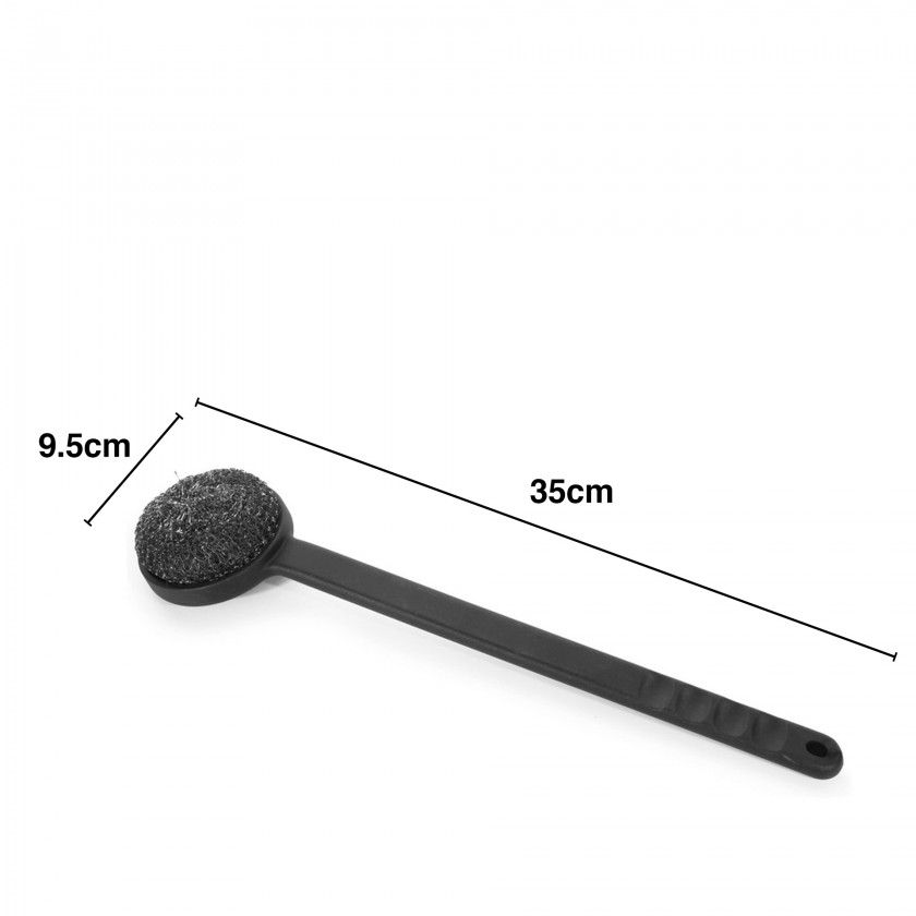 Escova Limpa Churrasqueira 35X9.5cm Escova Limpa Churrasqueira 35X9.5cm