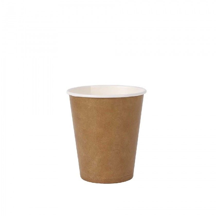 Copo Carto Kraft Compostvel 250ml Pack 30