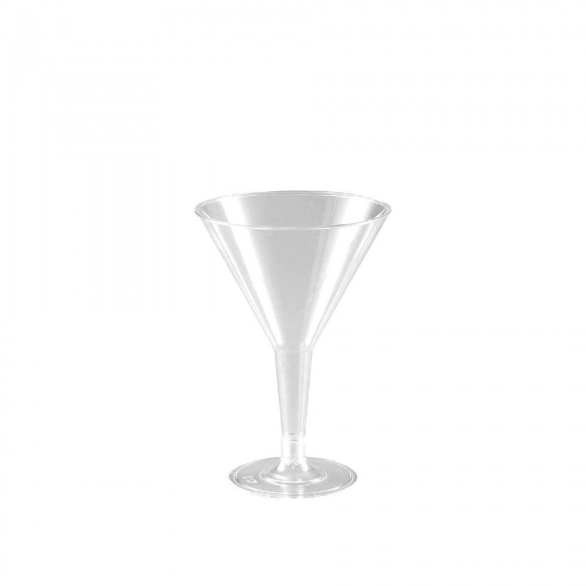 Copo Cocktail Plstico Reutilizvel 215ml Pack 4
