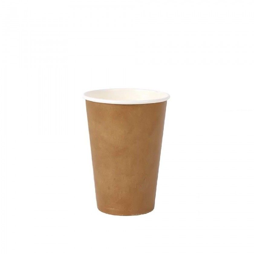 Copo Carto Kraft Compostvel 220ml Pack 20
