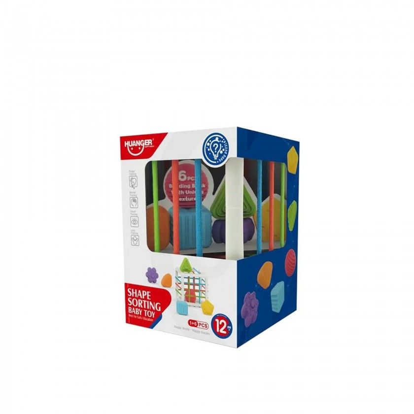 Cubo Atividades Infantil 12X12X12cm