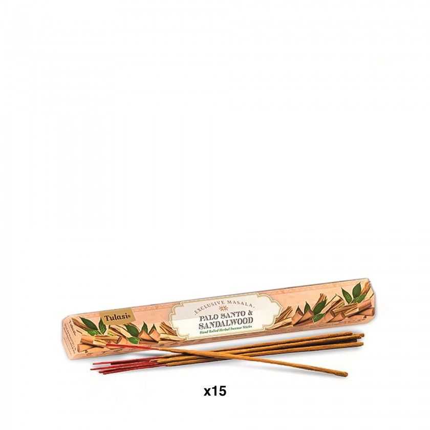 Incenso Tulasi Pack 15 Incenso Tulasi Pack 15