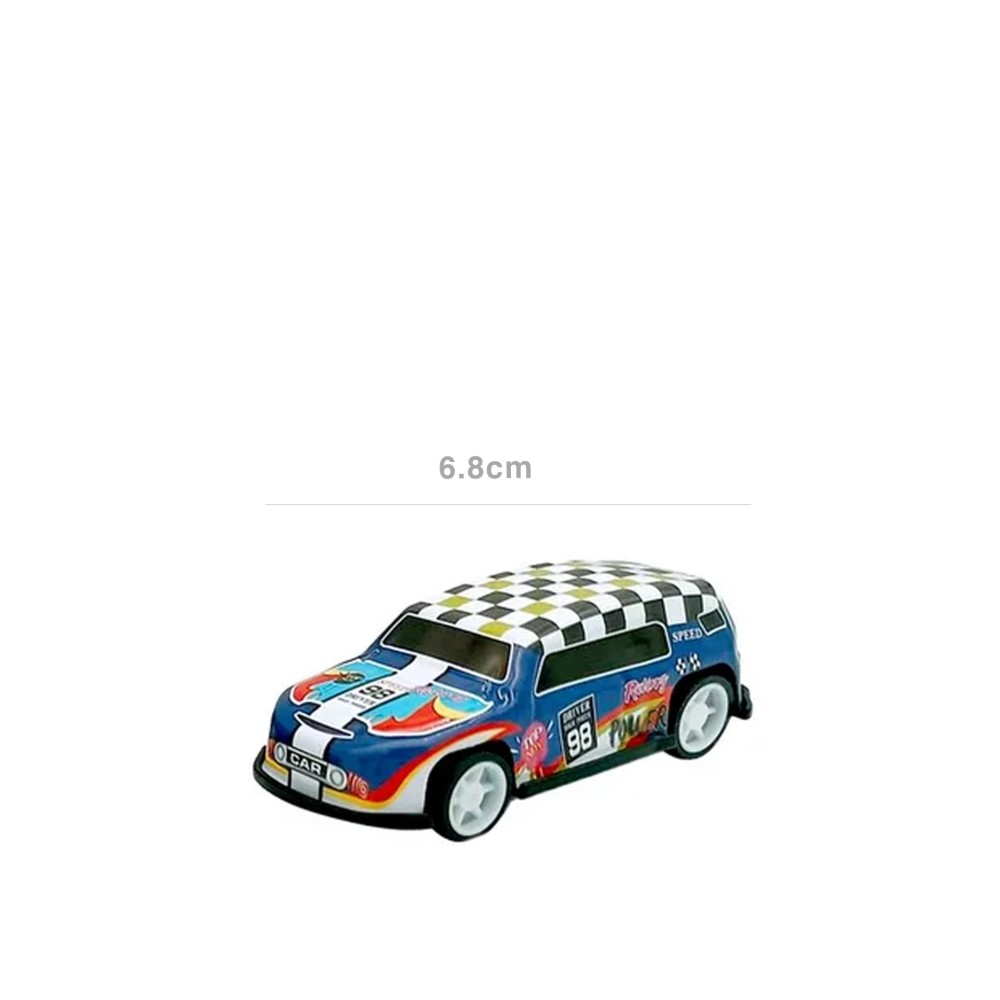 Carro Metal 6.8cm Pack 4