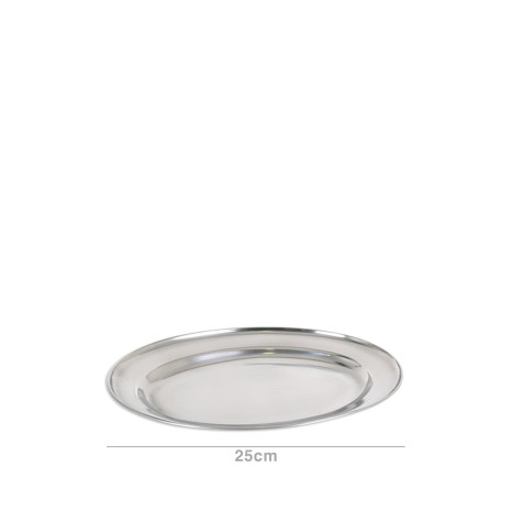 Travessa Inox Oval 25CM - Image product