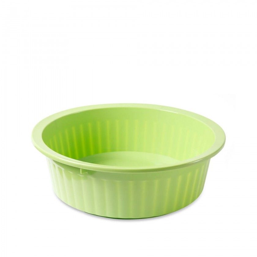 Bacia Plstica Redonda Verde 18l 45X18cm