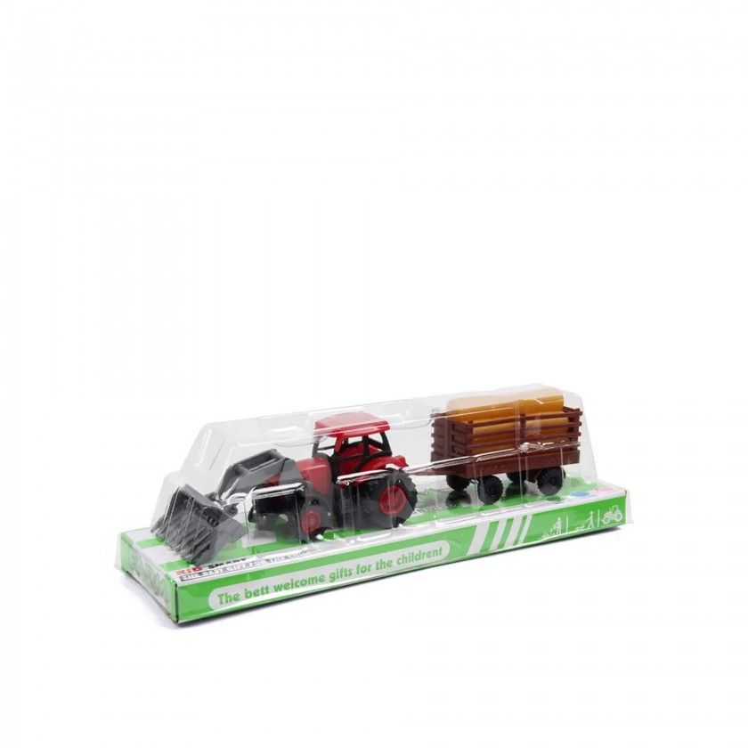 Trator com Reboque 25cm