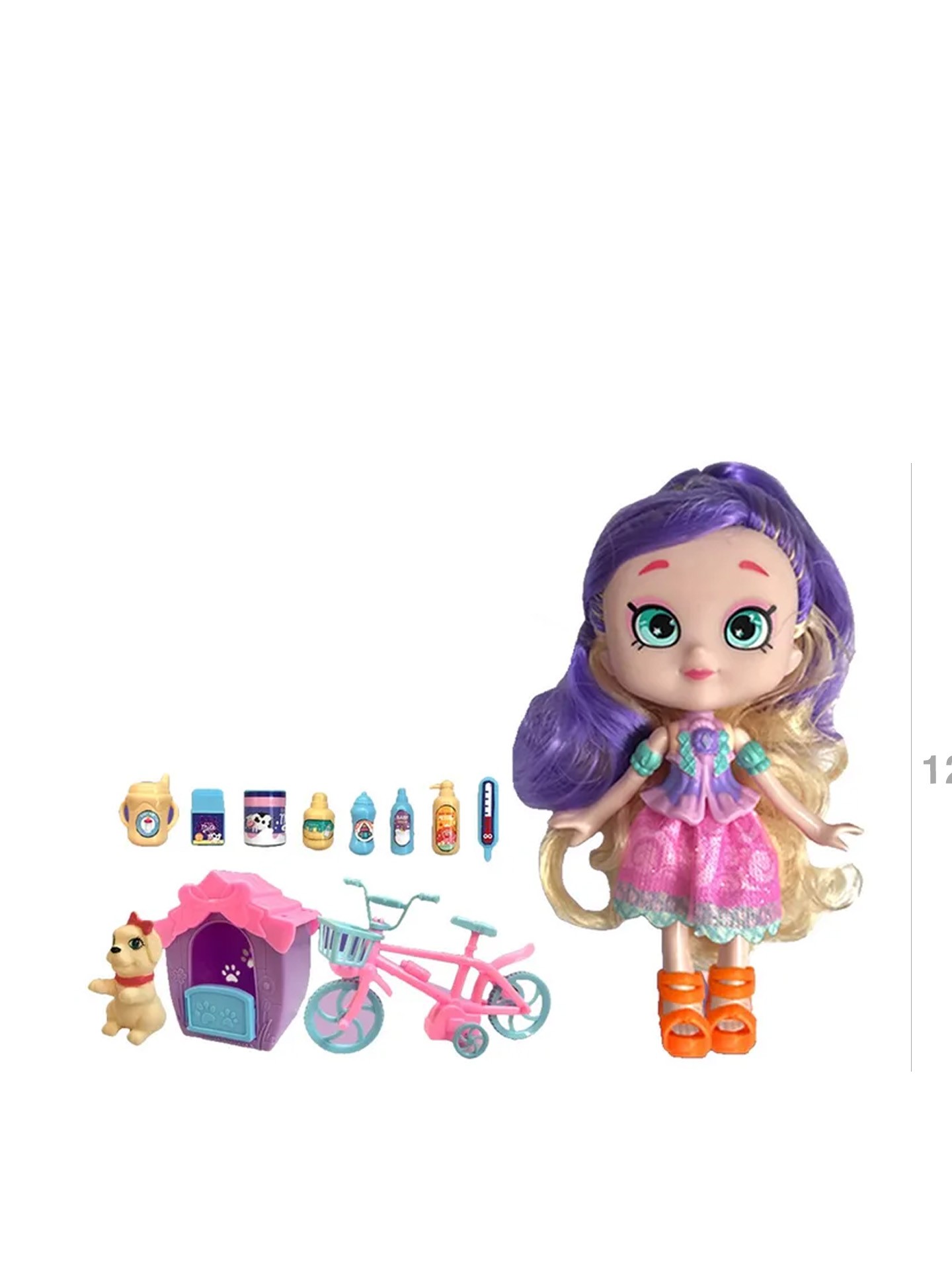 Boneca Close Friends com Acessórios 12cm