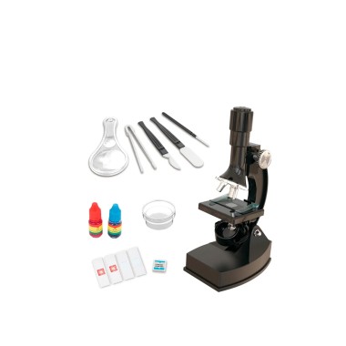 Microscópio com Acessórios 24cm