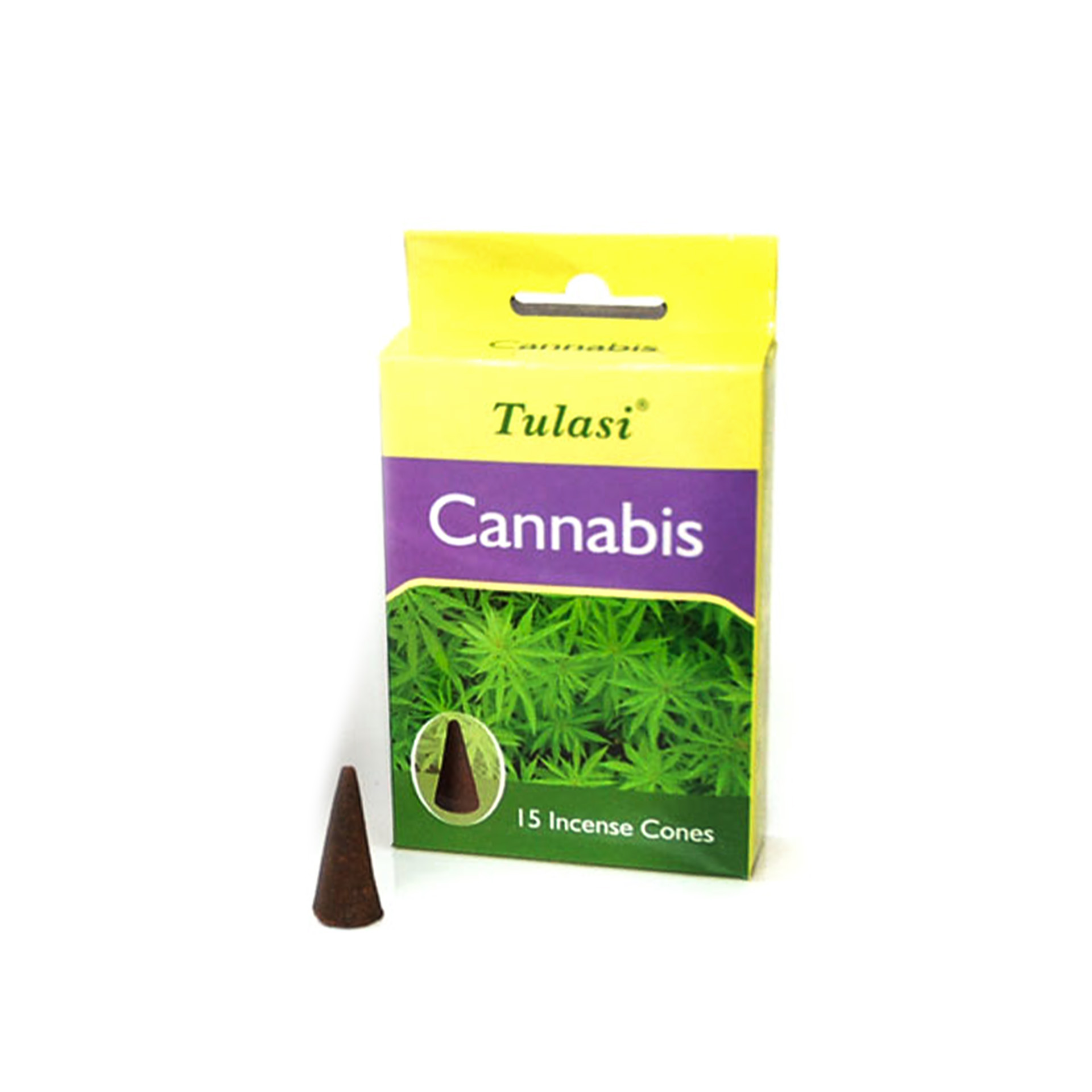 Cone Incenso Tulasi Pack 15