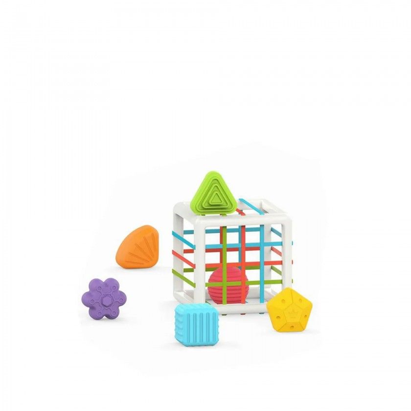 Cubo Atividades Infantil 12X12X12cm Cubo Atividades Infantil 12X12X12cm