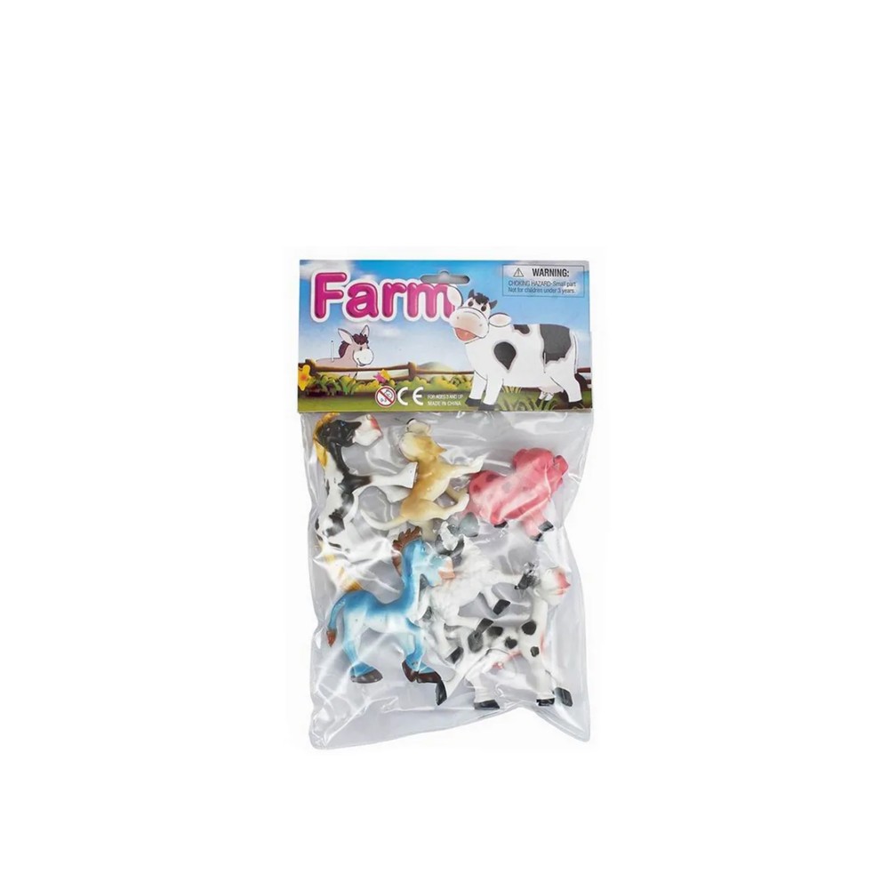 Animais Quinta 10X2.5X7cm Pack 6