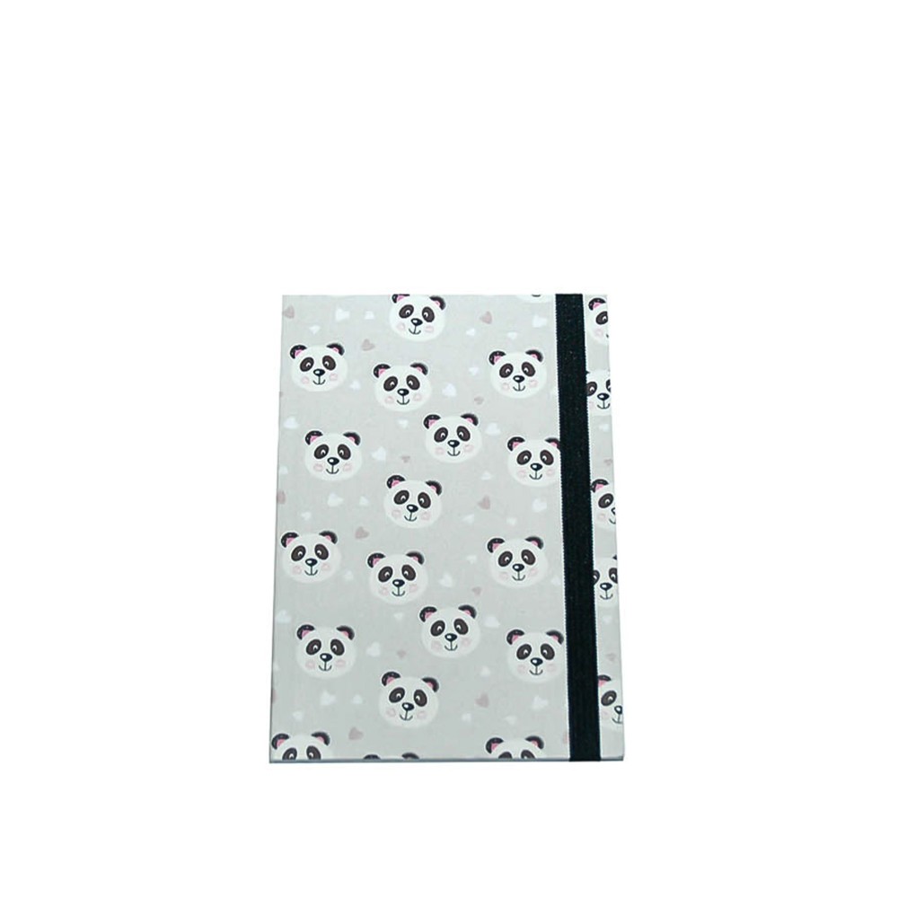 Caderno Ursinho Panda 70 Folhas A6 10.5X14cm