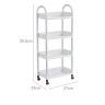Cesto Organizador Empilhável com Asas Preto 39.5X27X23cm Cesto Organizador Empilhável com Asas Preto 39.5X27X23cm