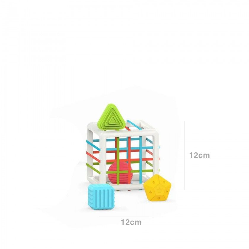 Cubo Atividades Infantil 12X12X12cm