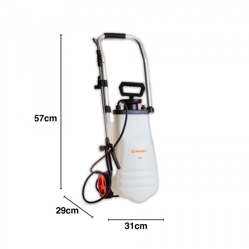 Pulverizador com Rodas 12l 31X29X57cm Pulverizador com Rodas 12l 31X29X57cm