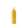 Frasco Molho Plástico com Tampa Amarelo Frasco Molho Plástico com Tampa Amarelo
