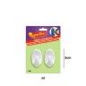 Cabide Adesivo Plástico Branco 5cm Pack 2 Cabide Adesivo Plástico Branco 5cm Pack 2