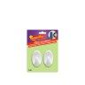 Cabide Adesivo Plástico Branco 5cm Pack 2 Cabide Adesivo Plástico Branco 5cm Pack 2