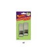 Cabide Adesivo Inox para Gaveta Pack 2