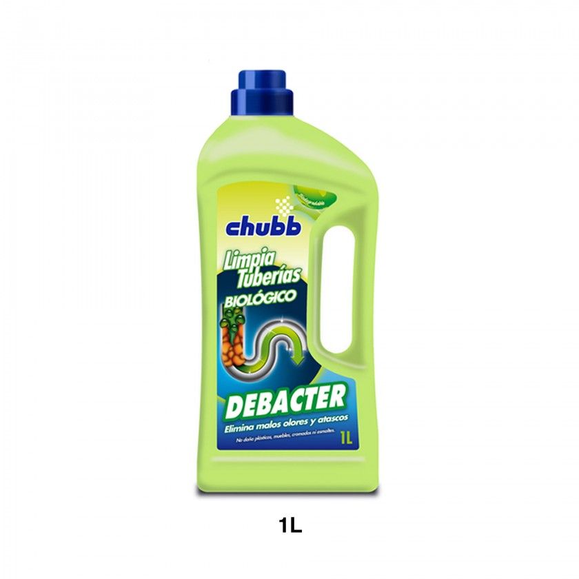 Desentupidor Canos Biologi Debact Chubb 1000ml Desentupidor Canos Biologi Debact Chubb 1000ml