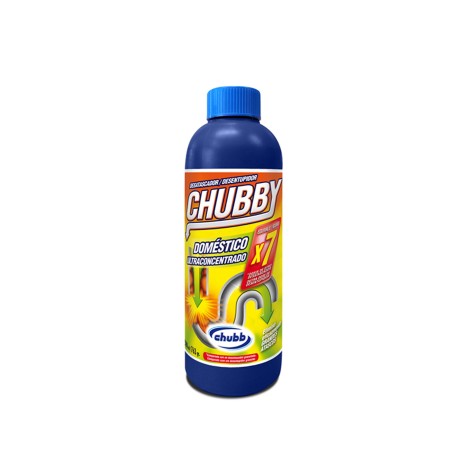 Desentupidor Canos Chubb Concentrado 500ml 763gr - Image product