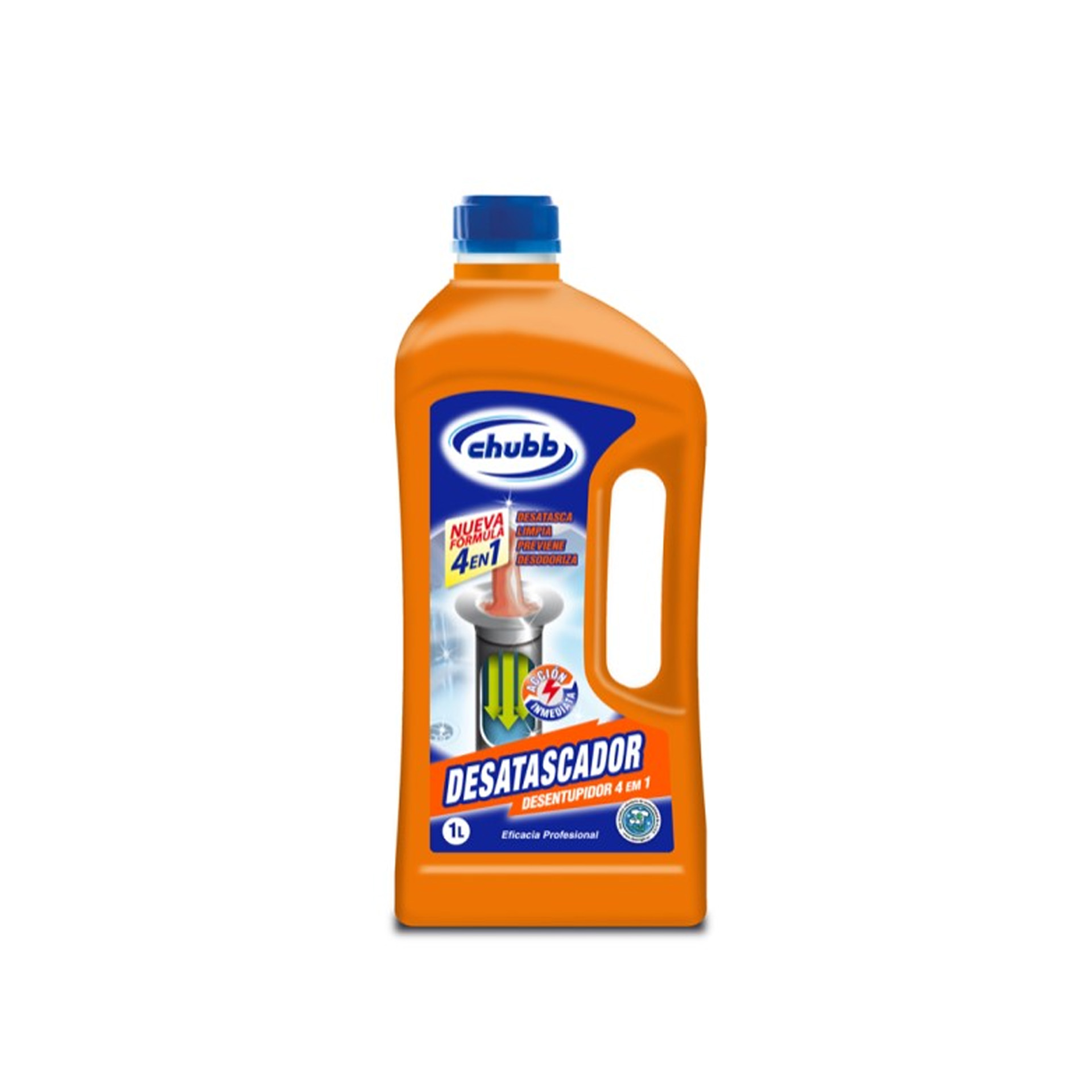 Desentupidor Canos Líquido 4 em 1 Chubb 1000ml