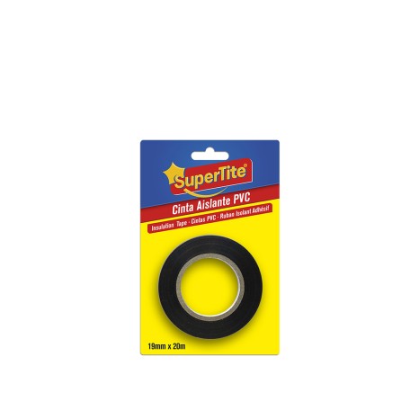 Fita Isoladora Pvc Supertite Preta 19mmx20m - Image product