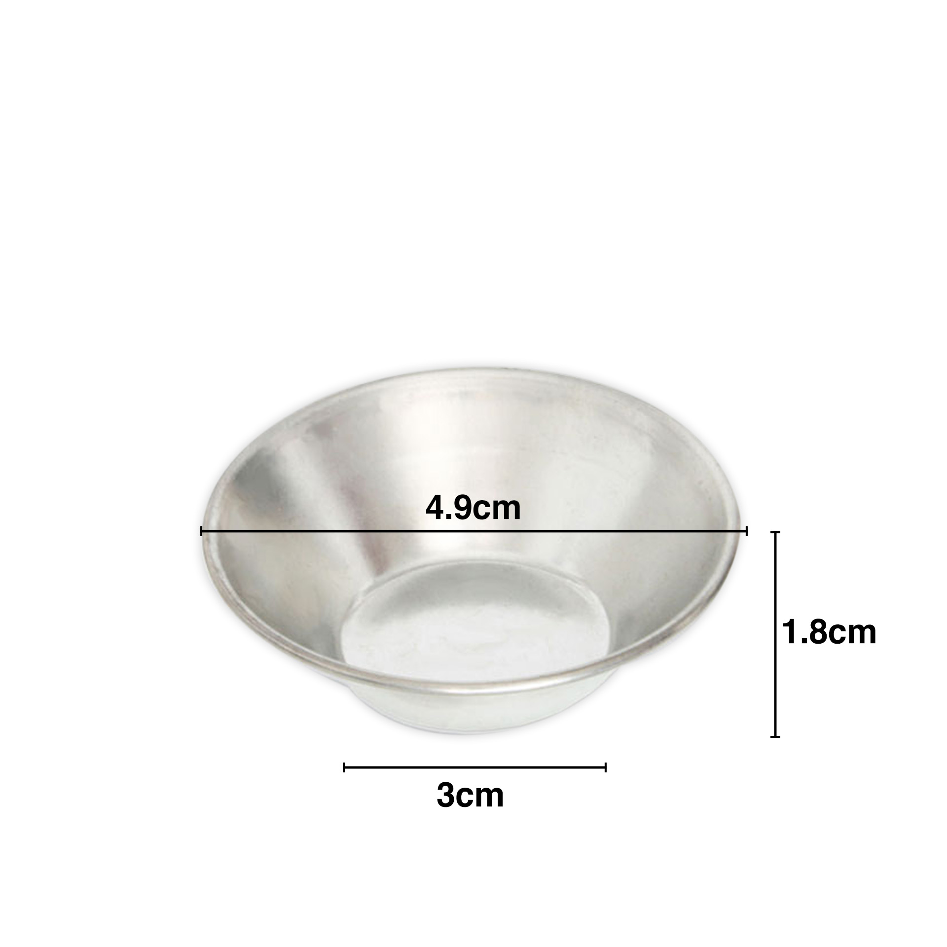 Forma Nata Lisa Folha Flandres 4.9X3X1.8cm