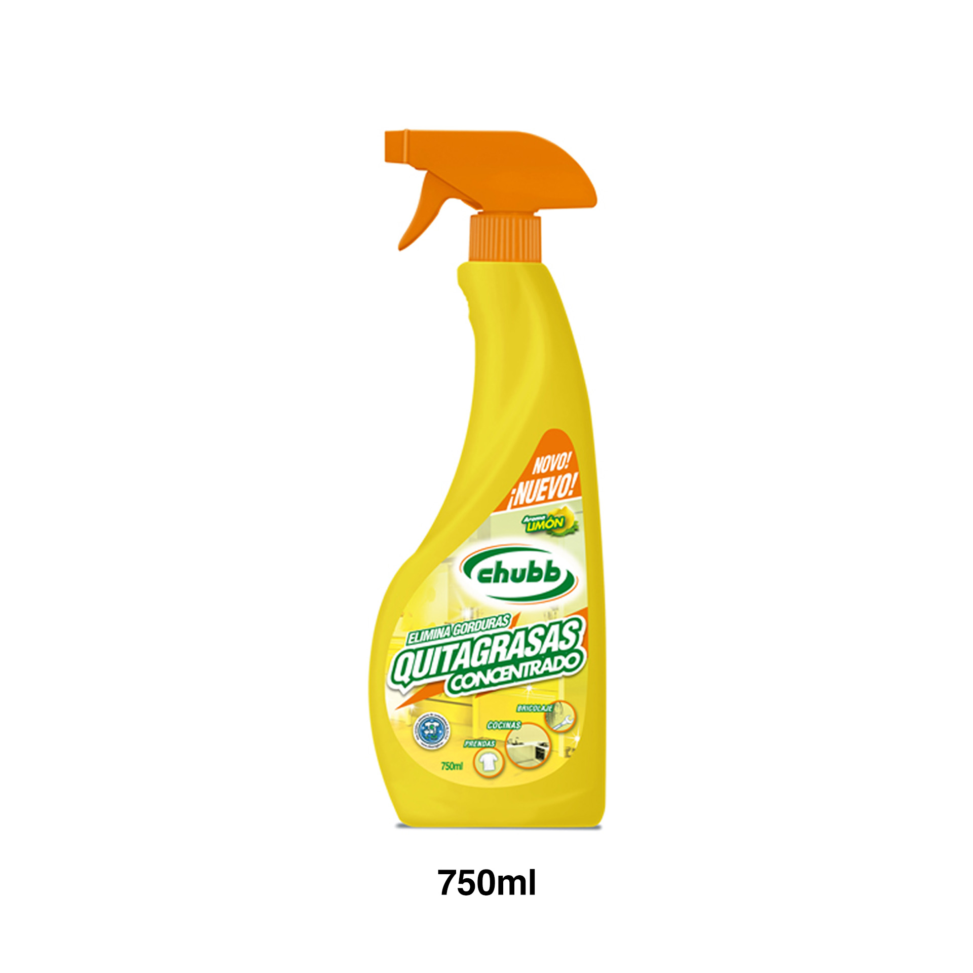 Tira Gorduras Concentrado Limão Chubb 750ml