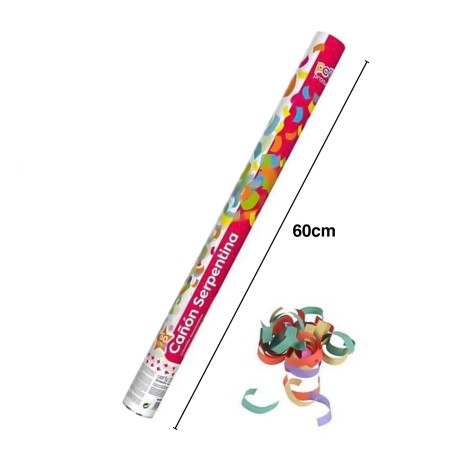 Tubo Confetis Cores 60cm - Image product