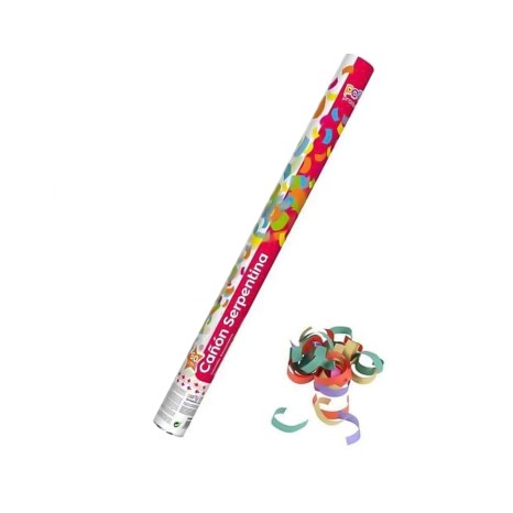 Tubo Confetis Cores 60cm - Image product