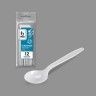 Colher Plástico Reutilizável Branco 16.6cm Pack 12 Colher Plástico Reutilizável Branco 16.6cm Pack 12