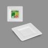 Prato Biodegradável Cana Açucar Quadrado 26X26cm Pack 3 Prato Biodegradável Cana Açucar Quadrado 26X26cm Pack 3