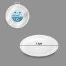 Prato Plástico Reutilizável Raso Branco 17cm Pack 12 Prato Plástico Reutilizável Raso Branco 17cm Pack 12