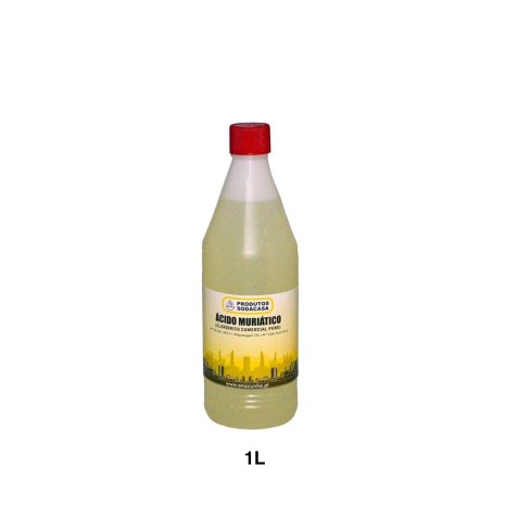 Ácido Muriático/ Água Forte/ Clorídrico 1000ml - Image product