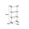 Estendal Cho 3 Andares com Rodas 76X66X176cm