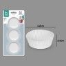 Forma Queque Branco 4.3X2.3cm Pack 80