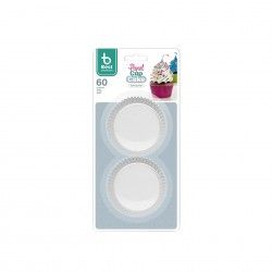 Forma Queque Branco 4.8X3.4cm Pack 60
