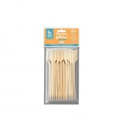 Espeto Bambu com Pega 10.5cm Pack 20
