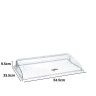 Tampa Apresentação Policarbonato Gn1/1 54.5X33.5X9.5cm Tampa Apresentação Policarbonato Gn1/1 54.5X33.5X9.5cm