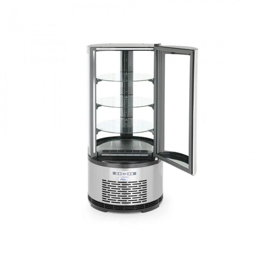 Expositor Bolos Inox 3 Nveis 210W 100L 48X103cm