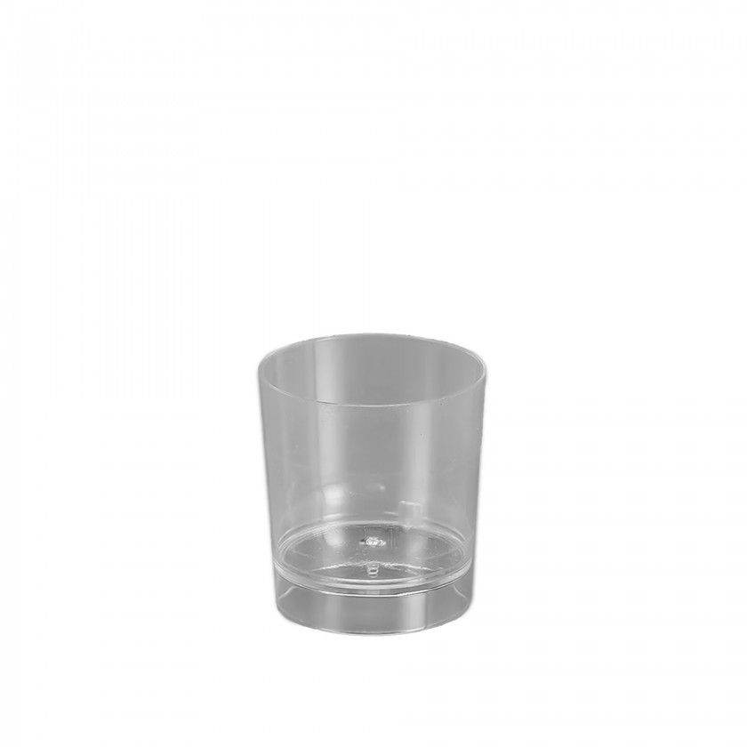 Copo Pl�stico Reutiliz�vel Shot 330ml 4X3.5X4.3cm Pack 10