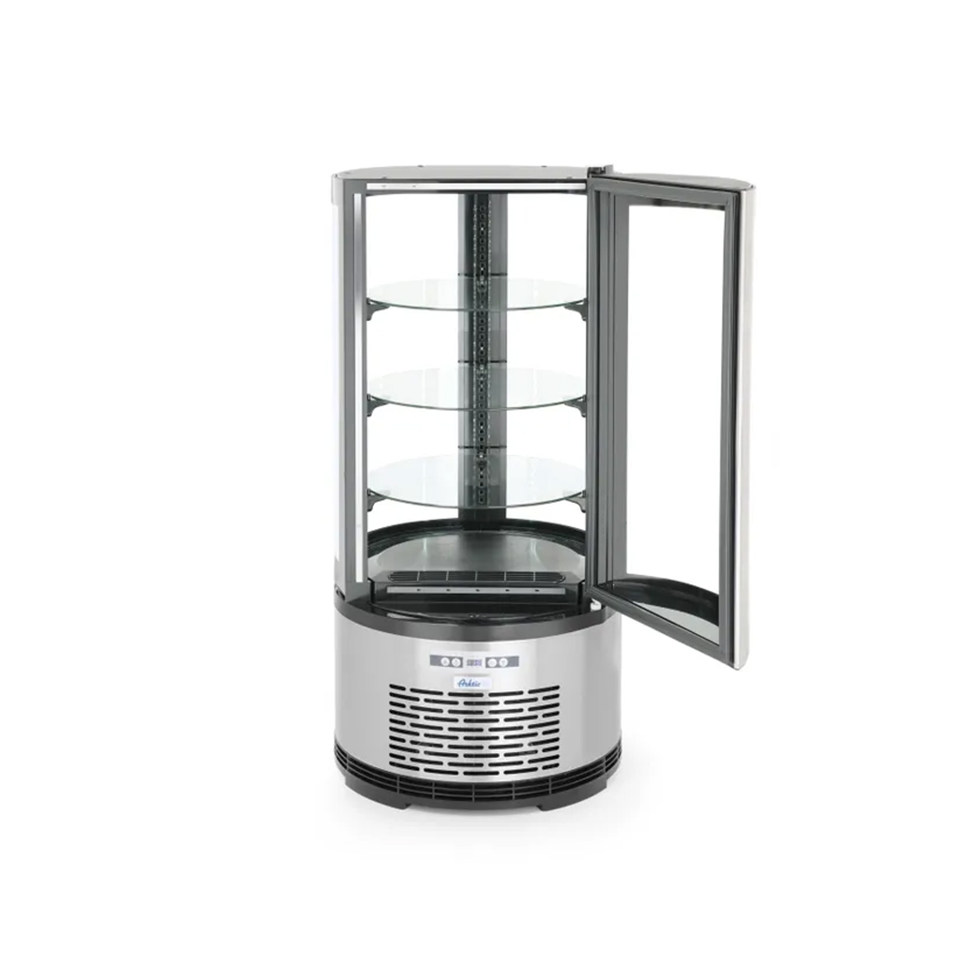 Expositor Bolos Inox 3 Níveis 210W 100L 48X103cm