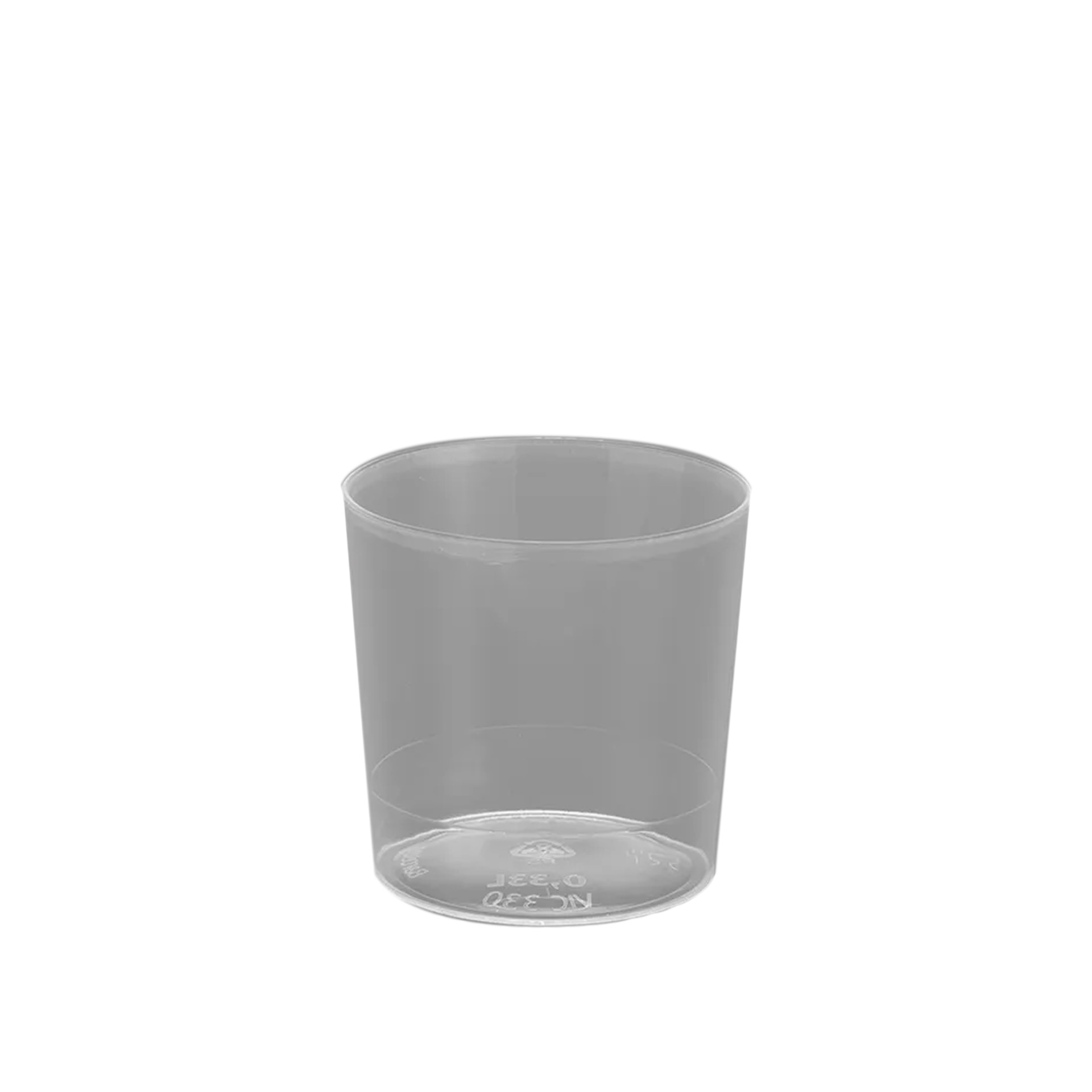 Copo Plastico Reutilizável Caipirinha 330ml 8.1X7X8cm Pack 10