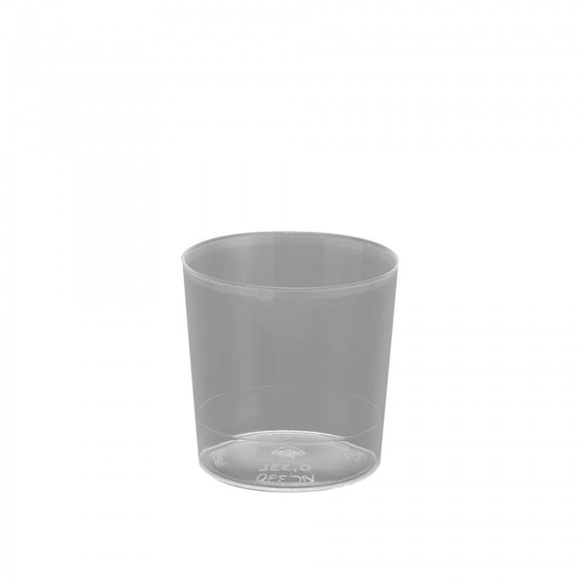 Copo Plástico Reutilizável Caipirinha 330ml 8.1X7X8cm Pack 30 Copo Plástico Reutilizável Caipirinha 330ml 8.1X7X8cm Pack 30