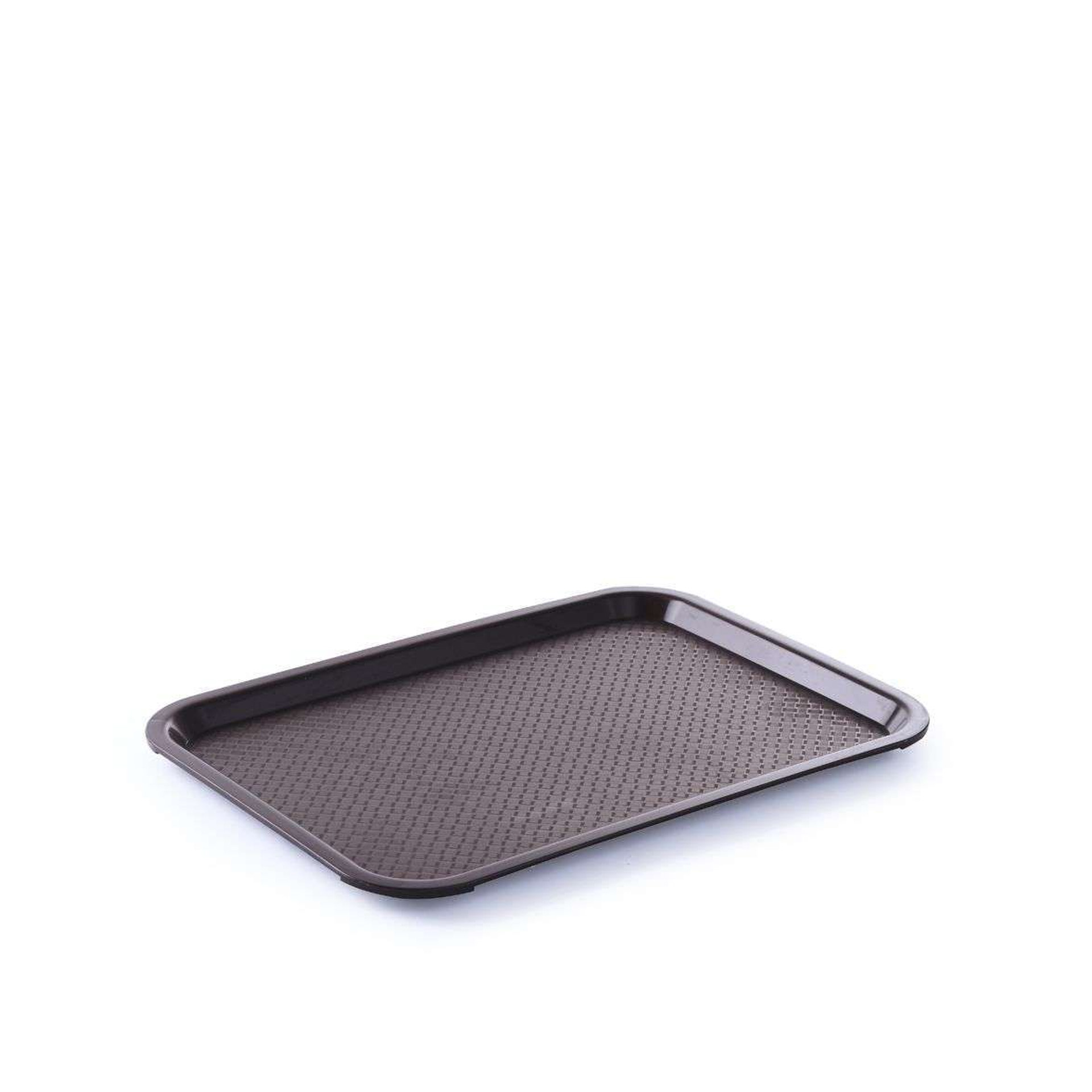 Bandeja Fast Food Polipropileno Castanho 35X45X2cm