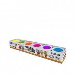 Tinta Pintura Dedos 50ml Pack 6