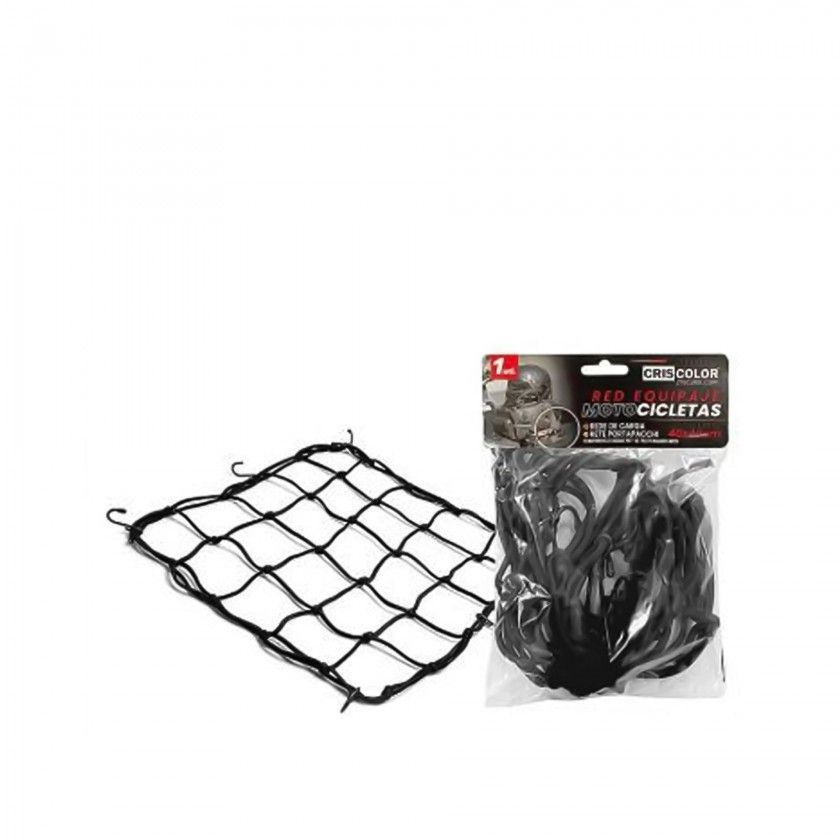 Rede Bagagem Moto 40X40cm Rede Bagagem Moto 40X40cm