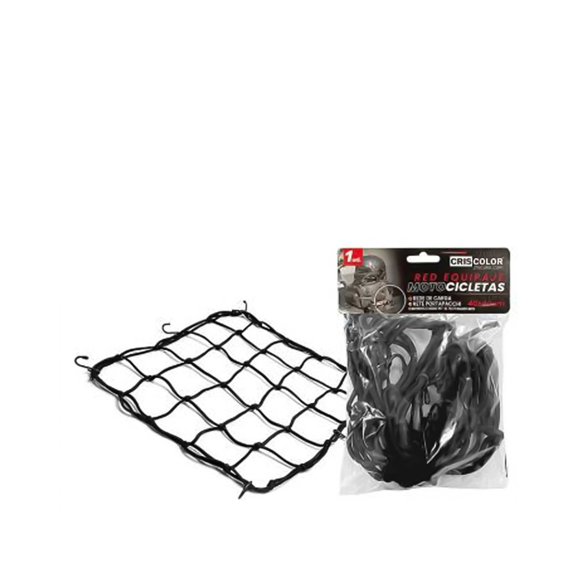 Rede Bagagem Moto 40X40cm