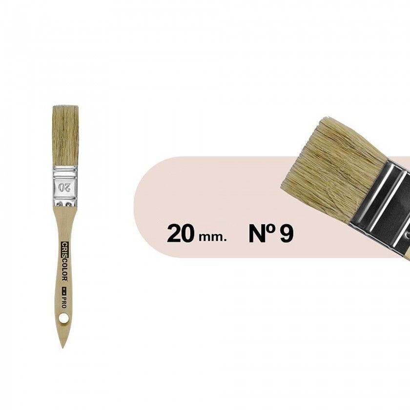 Pincel Espalmado Cerda Pro